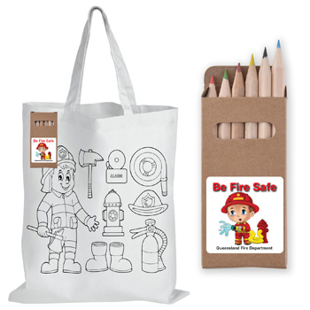 Colouring-Short-Handle-Cotton-Bag-and-Pencils