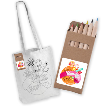Colouring-Long-Handle-Cotton-Bag-and-Pencils