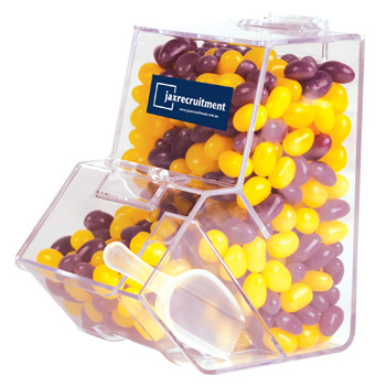 Corporate-Colour-Mini-Jelly-Beans-in-Dispenser